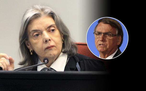 Cármen Lúcia e Bolsonaro (Foto: Nelson Jr./SCO/STF | REUTERS/Mike Blake) Cármen Lúcia e Bolsonaro