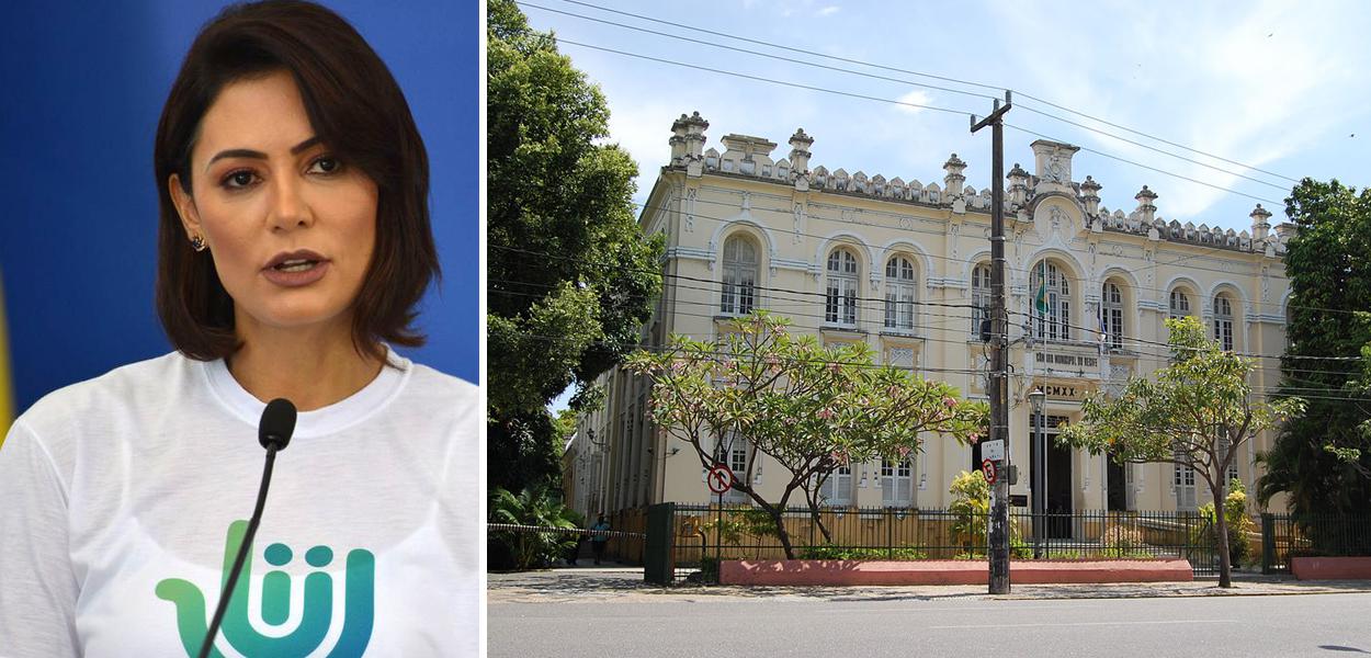 Michelle Bolsonaro e a Câmara Municipal do Recife (Foto: ABr | Divulgação) www.brasil247.com - Michelle Bolsonaro e a Câmara Municipal do Recife