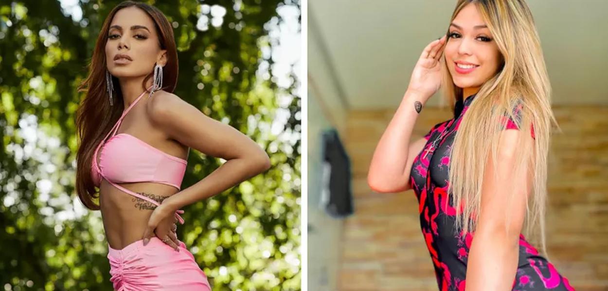 Anitta e Melody (Foto: Reprodução/Instagram) www.brasil247.com - Anitta e Melody