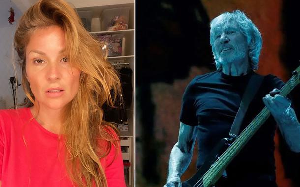 Ellen Jabour e Roger Waters (Foto: Reprodução/Instagram | REUTERS/Peter Nicholls) Ellen Jabour e Roger Waters