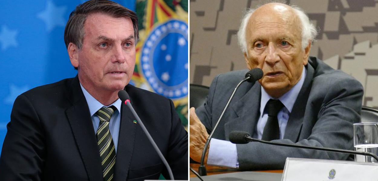 Jair Bolsonaro e Rubens Ricupero (Foto: ABr) www.brasil247.com - Jair Bolsonaro e Rubens Ricupero