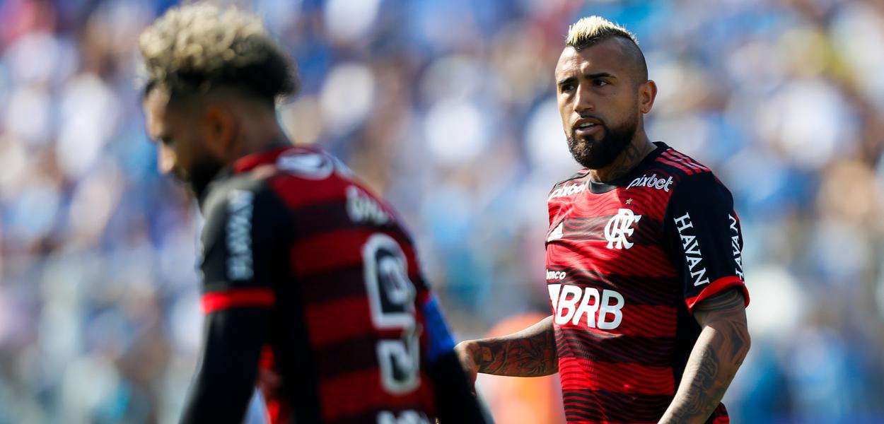 Arturo Vidal (Foto: Gilvan de Souza/Flamengo) www.brasil247.com - Arturo Vidal