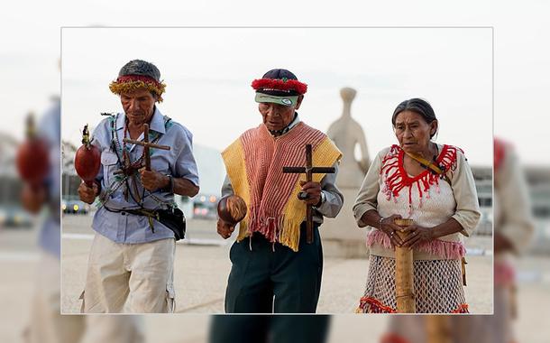 (Foto: Indígenas Guarani Kaiowá - Tiago Miotto/Cimi)