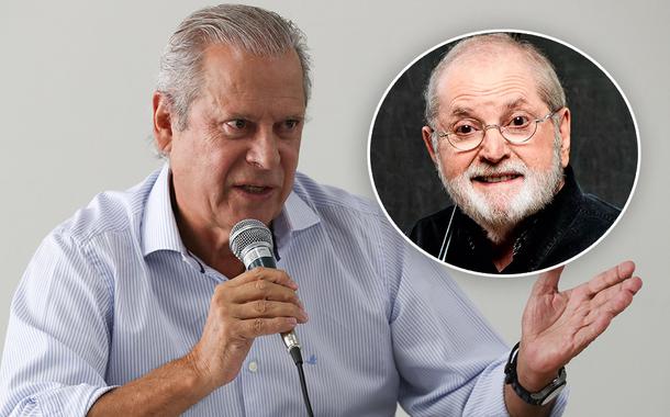 José Dirceu e Jô Soares (Foto: Lula Marques | Divulgação) José Dirceu e Jô Soares