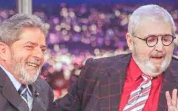 Lula e Jô Soares (Foto: Reprodução/Twitter/@LulaOficial) Lula e Jô Soares