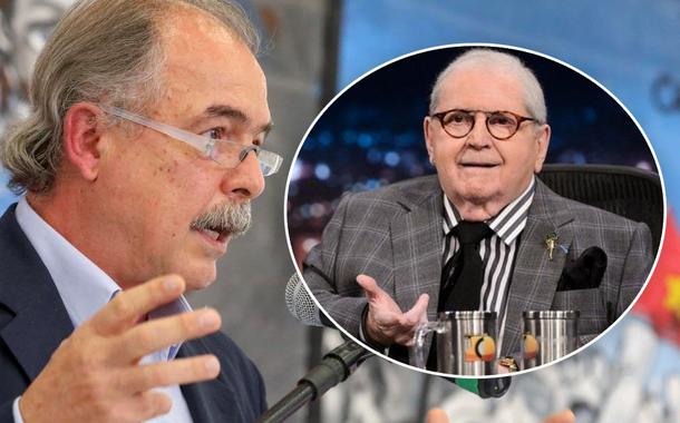Aloizio Mercadante e Jô Soares (Foto: Ricardo Stuckert | Divulgação/TV Globo) Aloizio Mercadante e Jô Soares