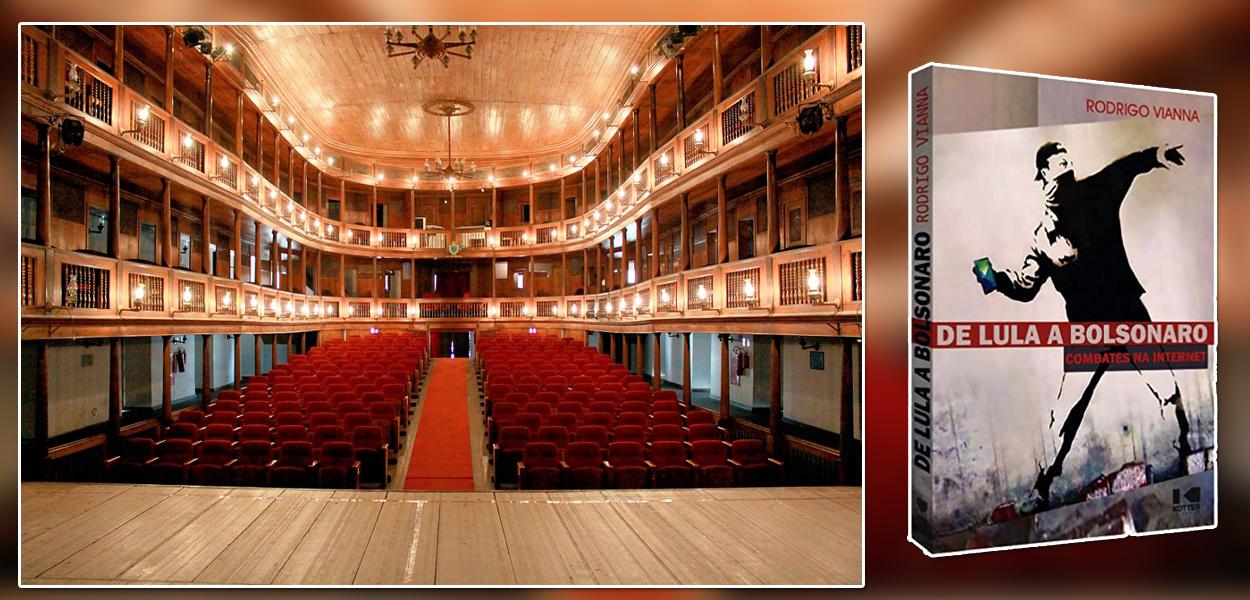 Teatro Santa Roza (João Pessoa) | livro 'De Lula a Bolsonaro' (Foto: Reprodução) www.brasil247.com - Teatro Santa Roza (João Pessoa) | livro 'De Lula a Bolsonaro'