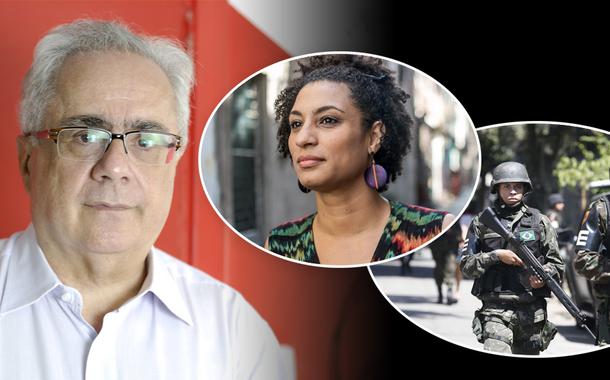 Nassif e Marielle Franco (Foto: Felipe L. Gonçalves/Brasil247 | Mídia NINJA | Tânia Rêgo/ABr) Nassif e Marielle Franco