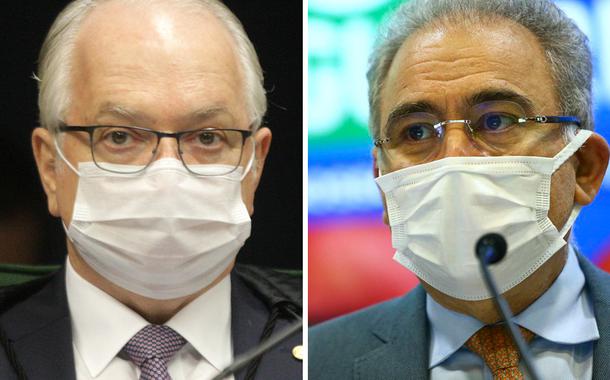 Edson Fachin e Marcelo Queiroga (Foto: Nelson Jr./SCO/STF | ABR) Edson Fachin e Marcelo Queiroga