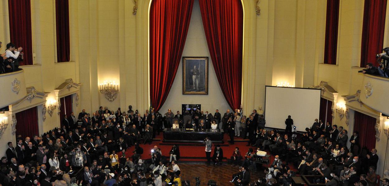 Atos do Dia 11 de Agosto - Largo São Francisco (Foto: Felipe L. Gonçalves/Brasil 247) www.brasil247.com - Atos do Dia 11 de Agosto - Largo São Francisco