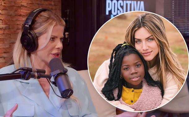 Karina Bacchi e Giovanna Ewbank com a filha Titi (Foto: Reprodução/Youtube | Reprodução/Instagram) Karina Bacchi e Giovanna Ewbank com a filha Titi