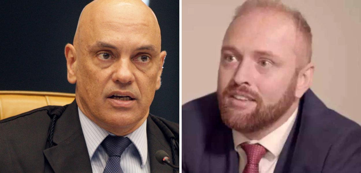 Alexandre de Moraes e Walter Delgatti (Foto: Nelson Jr./SCO/STF | Reprodução) www.brasil247.com - Alexandre de Moraes e Walter Delgatti