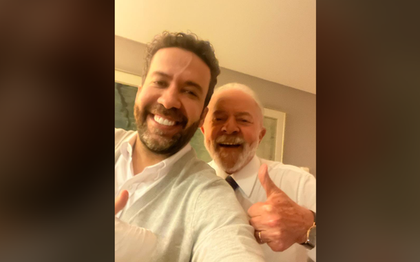 André Janones e Lula (Foto: Reprodução/Twitter) André Janones e Lula