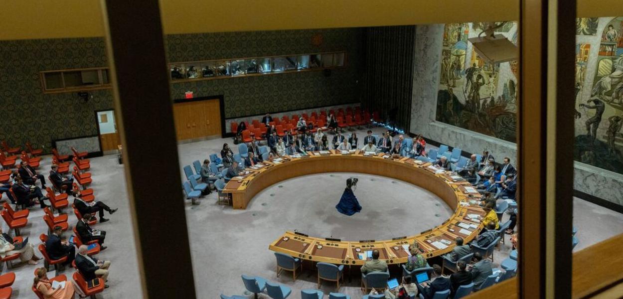 Conselho de Segurança da ONU (Foto: Reuters) www.brasil247.com - Conselho de Segurança da ONU