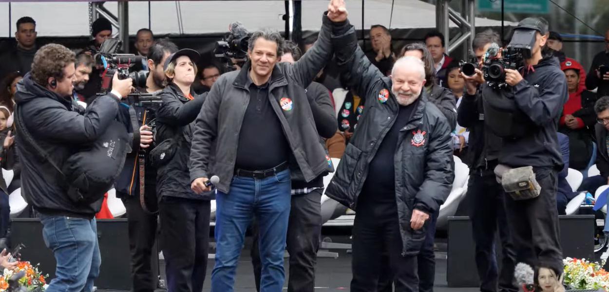 www.brasil247.com - Fernando Haddad e Lula