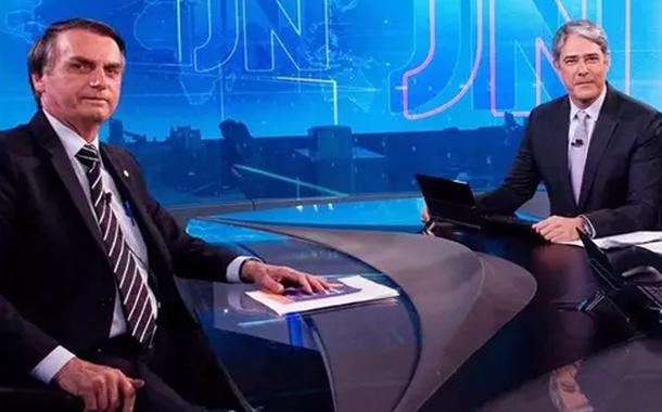Bolsonaro faz piada sobre entrevista no Jornal Nacional: 