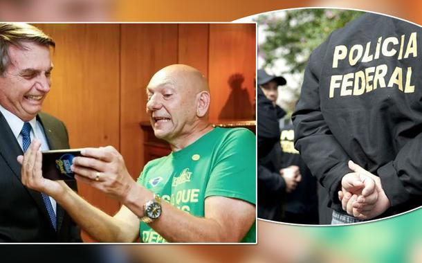 PF apreende celular de Luciano Hang