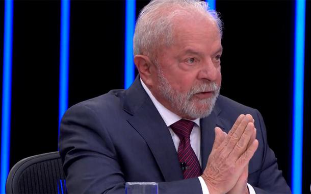 Lula no Jornal Nacional (Foto: Reprodução/TV Globo) Lula no Jornal Nacional