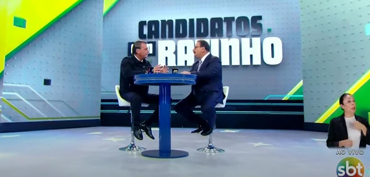 www.brasil247.com - Jair Bolsonaro e o apresentador Ratinho