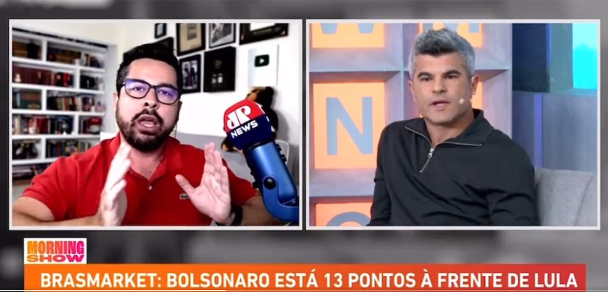 Paulo Figueiredo Filho e Guga Noblat (Foto: Reprodução) www.brasil247.com - Paulo Figueiredo Filho e Guga Noblat