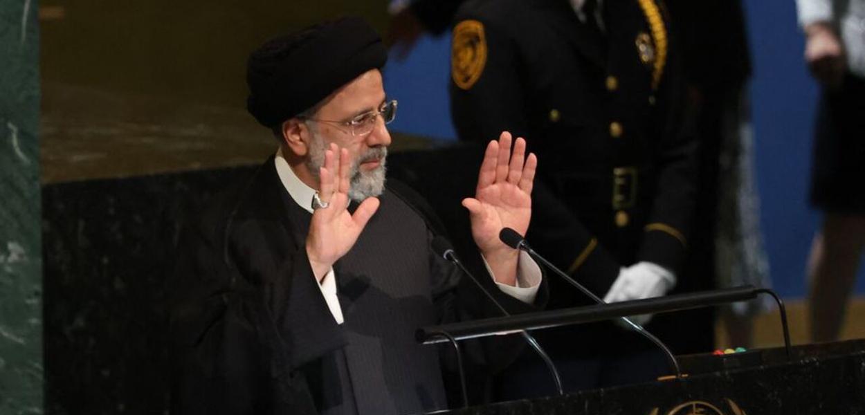Ebrahim Raisi, presidente do Irã (Foto: REUTERS/Shannon Stapleton) www.brasil247.com - Ebrahim Raisi, presidente do Irã