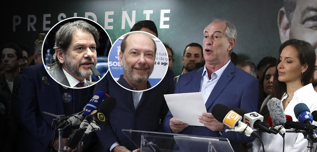 Cid, Ivo e Ciro Gomes (Foto: Waldemir Barreto/Agência Senado | Reprodução/Facebook | REUTERS/Carla Carniel) www.brasil247.com - Cid, Ivo e Ciro Gomes