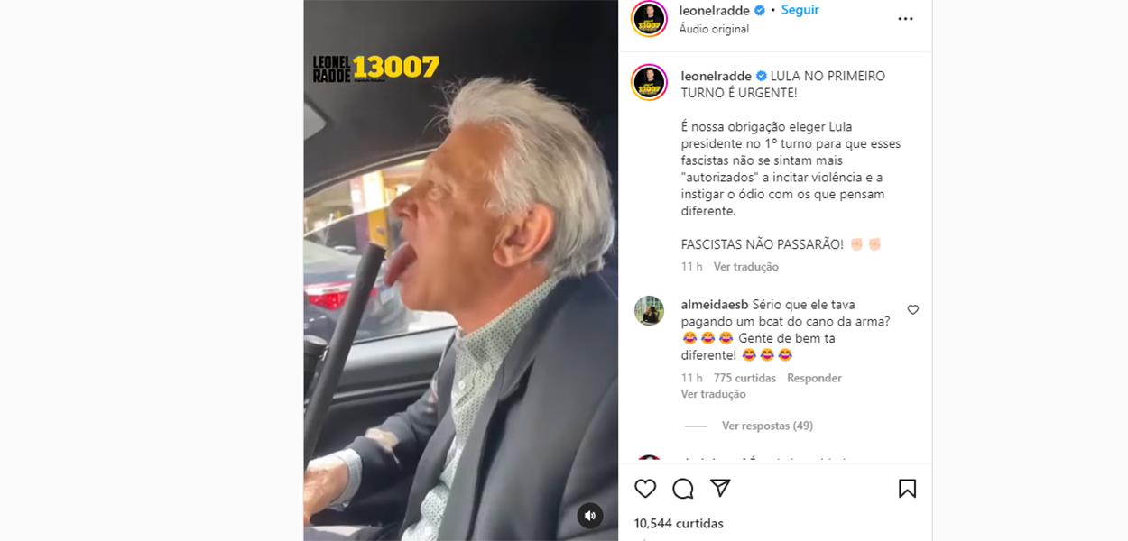 (Foto: Reprodução/Instagram) www.brasil247.com -