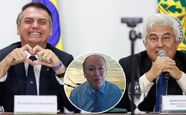 (Foto: Montagem/Carolina Antunes/Presidência/Meet.Google)