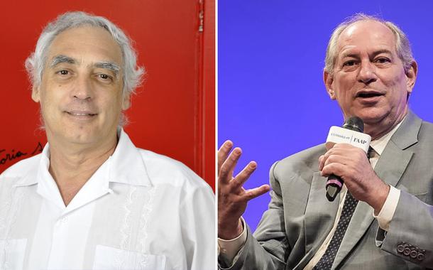 José Reinaldo Carvalho e Ciro Gomes (Foto: Felipe L. Gonçalves/Brasil247 | Reprodução/Facebook) José Reinaldo Carvalho e Ciro Gomes