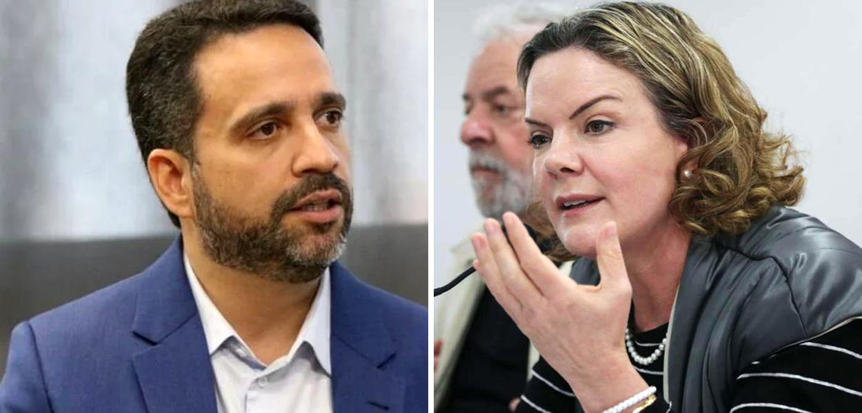 Paulo Dantas e Gleisi Hoffmann (Foto: Reprodução) www.brasil247.com - Paulo Dantas e Gleisi Hoffmann