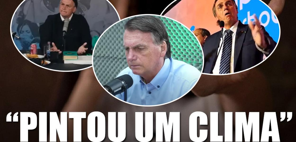 www.brasil247.com - Jair Bolsonaro "pintou um clima"
