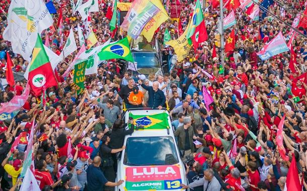 Lula faz ato de campanha em Porto Alegre (Foto: Ricardo Stuckert) Lula faz ato de campanha em Porto Alegre