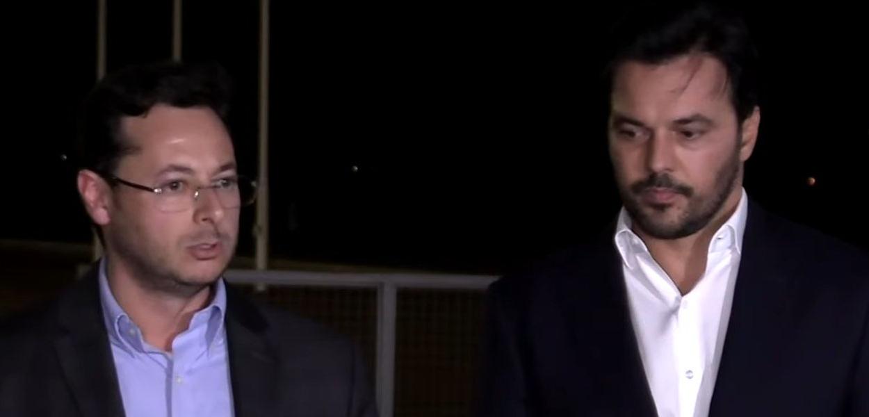 Fábio Wajngarten e Fábio Faria (Foto: Reprodução) www.brasil247.com - Fábio Wajngarten e Fábio Faria