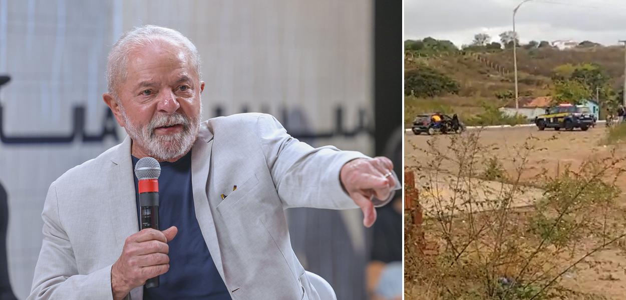 Lula e o bloqueio das estradas pela PRF (Foto: Ricardo Stuckert | Reprodução/Twitter) www.brasil247.com - Lula e o bloqueio das estradas pela PRF