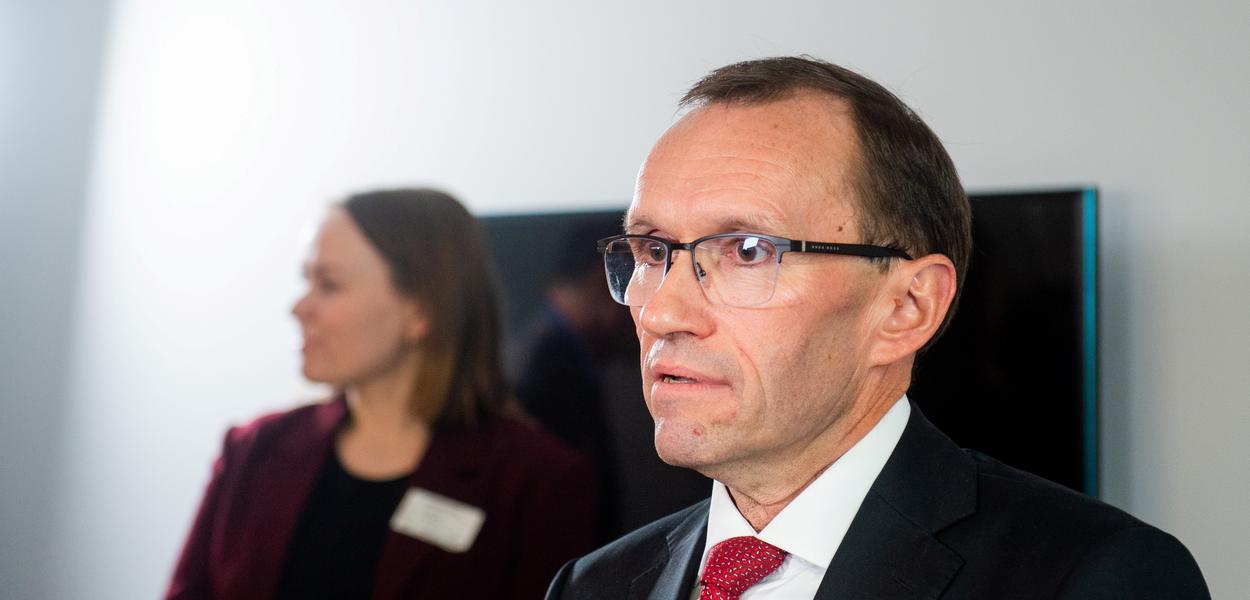 Ministro do Clima e do Meio Ambiente da Noruega, Espen Barth Eide (Foto: Fredrik Varfjell/NTB/via REUTERS) www.brasil247.com - Ministro do Clima e do Meio Ambiente da Noruega, Espen Barth Eide