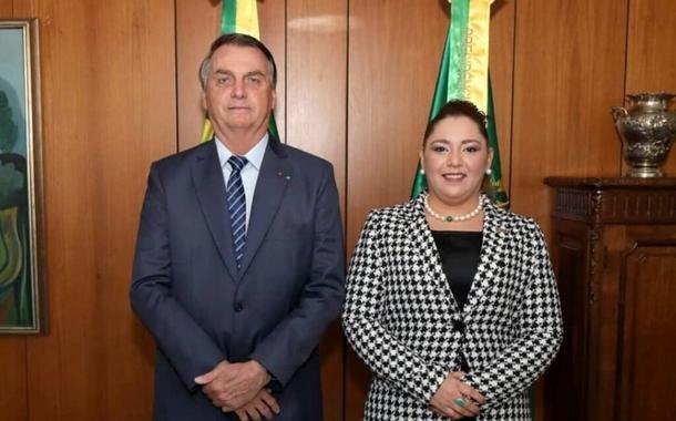 Jair Bolsonaro e Ludimilla Oliveira (Foto: Reprodução/Redes Sociais) Jair Bolsonaro e Ludimilla Oliveira