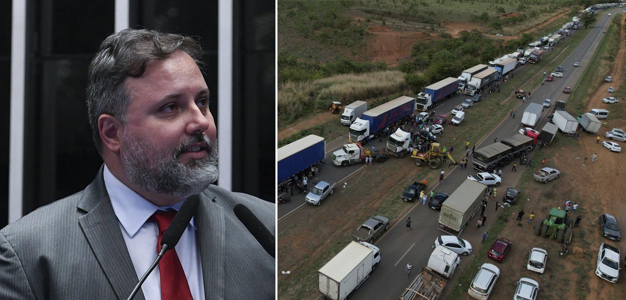 Daniel Cara | bloqueios bolsonaristas nas estradas (Foto: Jefferson Rudy/Agência Senado | REUTERS/Ueslei Marcelino) www.brasil247.com - Daniel Cara | bloqueios bolsonaristas nas estradas