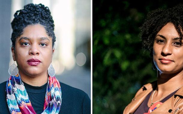 Sharrelle Barber e Marielle Franco (Foto: Divulgação) Sharrelle Barber e Marielle Franco