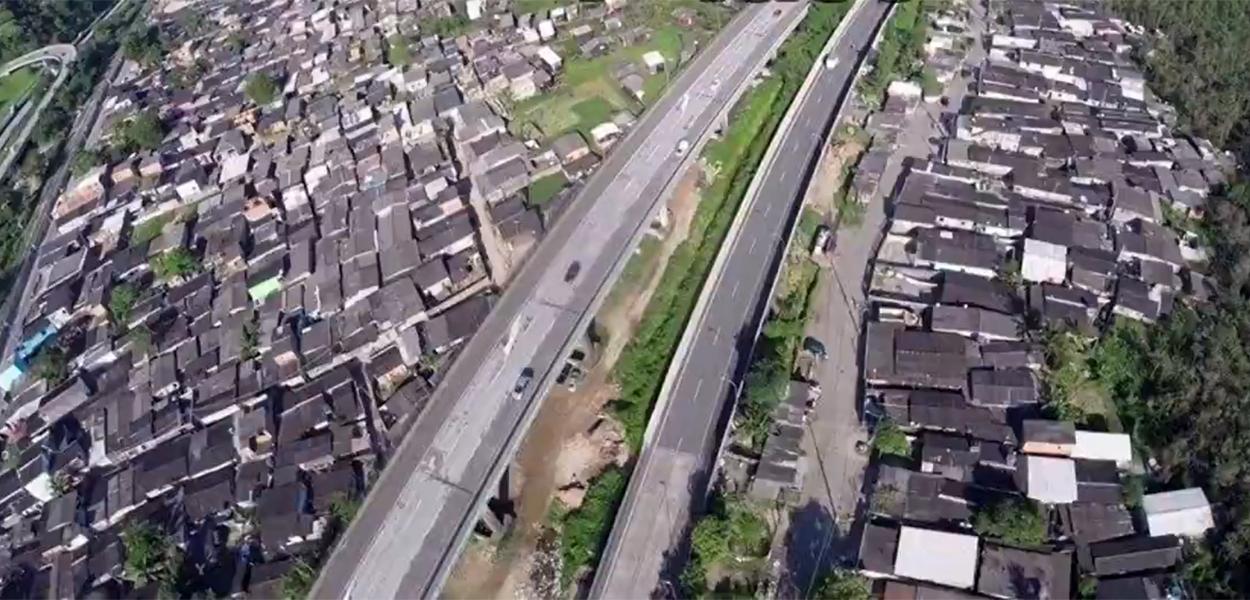 Bairro Vila Esperança em Cubatão (Foto: Reprodução) www.brasil247.com - Bairro Vila Esperança em Cubatão