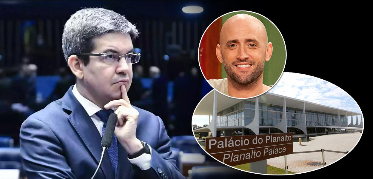 Randolfe Rodrigues, Planalto (onde fica a presidência da República) e o ator Paulo Gustavo, que faleceu em 2021 (Foto: Waldemir Barreto/Agência Senado | ABR) www.brasil247.com - Randolfe Rodrigues, Planalto (onde fica a presidência da República) e o ator Paulo Gustavo, que faleceu em 2021