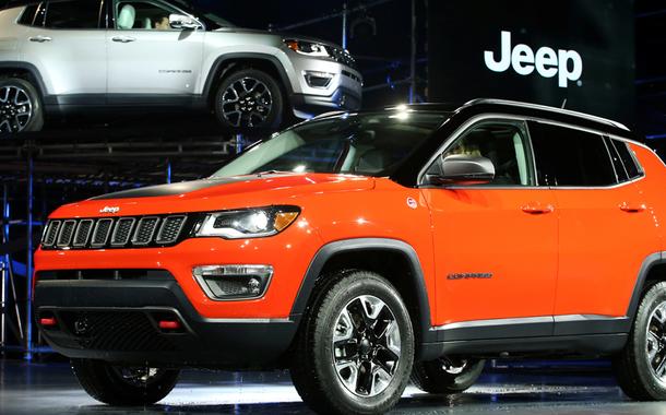 Jeep Compass é apresentado em Los Angeles, Califórnia (EUA) (Foto: Reuters/Lucy Nicholson) Jeep Compass é apresentado em Los Angeles, Califórnia (EUA)