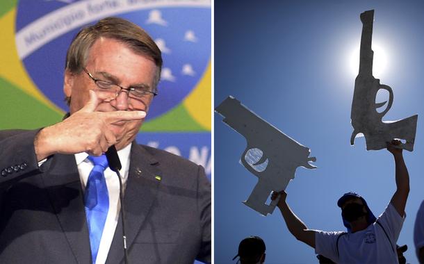 Mais de 1,6 mil empresas de comércio de armas foram abertas no Brasil durante o governo Bolsonaro