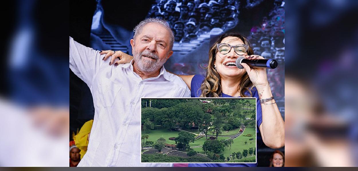 Luiz Inácio Lula da Silva, Rosângela da Silva e a Granja do Torto (Foto: Divulgação / Reprodução) www.brasil247.com - Luiz Inácio Lula da Silva, Rosângela da Silva e a Granja do Torto