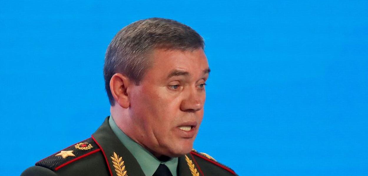 General Valery Gerasimov, chefe do Estado-Maior das Forças Armadas Russas (Foto: Reuters) www.brasil247.com - General Valery Gerasimov, chefe do Estado-Maior das Forças Armadas Russas