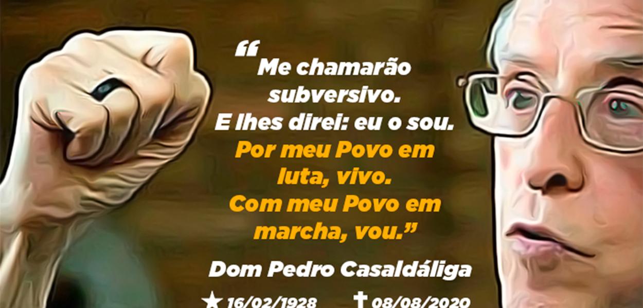 Dom Pedro Casaldáliga (Foto: Divulgação) www.brasil247.com - Dom Pedro Casaldáliga