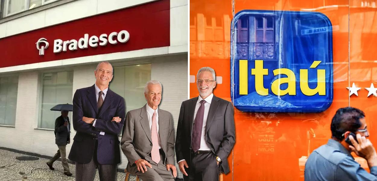 Da esq.: para a dir.: Bradesco, Beto Sicupira, Jorge Paulo Lemann, Marcel Telles e o Itaú (Foto: Reuters | Reprodução) www.brasil247.com - Da esq.: para a dir.: Bradesco, Beto Sicupira, Jorge Paulo Lemann, Marcel Telles e o Itaú