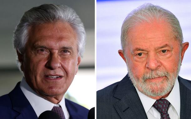 Ronaldo Caiado e Lula (Foto: ABR) Ronaldo Caiado e Lula