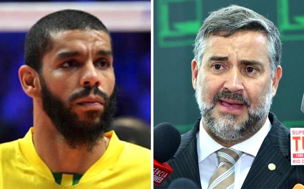 Wallace Leandro e Paulo Pimenta (Foto: Divulgação/FIVB | ABR) Wallace Leandro e Paulo Pimenta