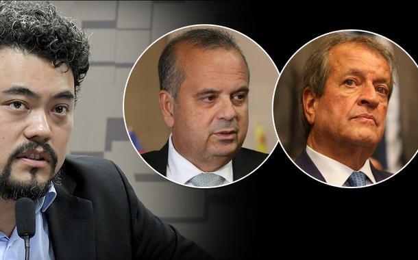 Da esq.: para a dir: Leonardo Sakamoto, Rogério Marinho e Valdemar Costa Neto (Foto: Waldemir Barreto/Agência Senado | ABR) Da esq.: para a dir: Leonardo Sakamoto, Rogério Marinho e Valdemar Costa Neto