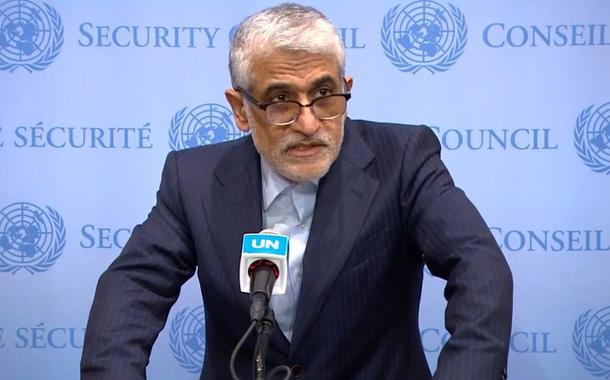 Saeed Irvani (Foto: UN Security Council) Saeed Irvani